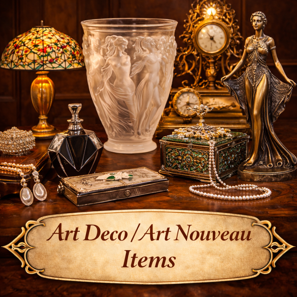Art Deco/Art Nouveau items