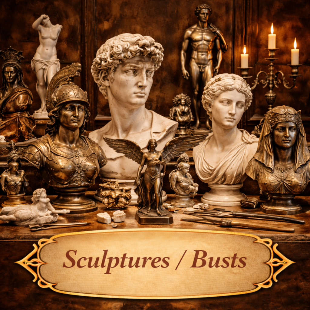 Sculptures/ Busts