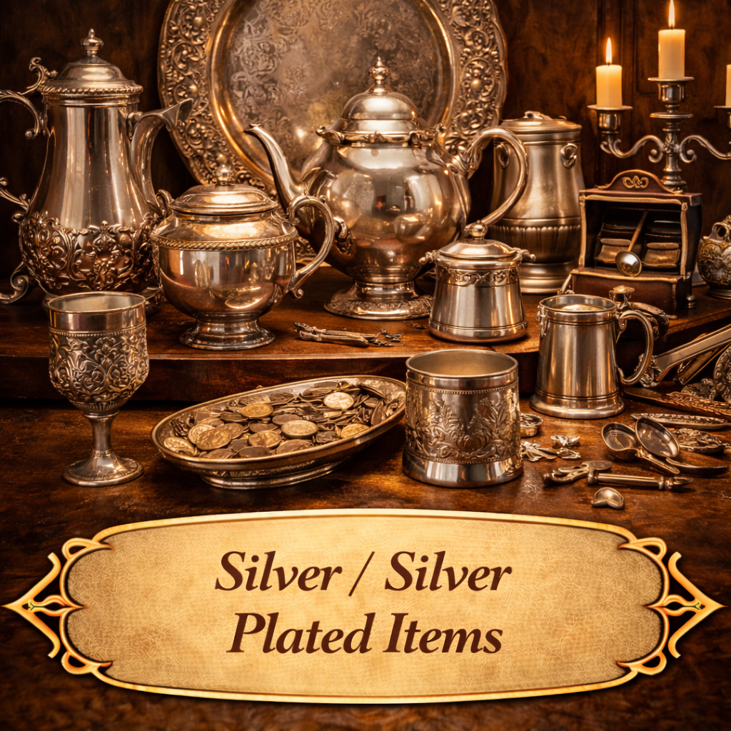 Silver/Silver plated items