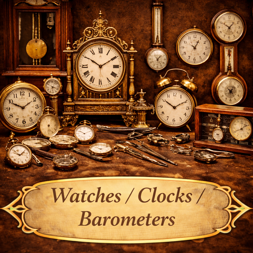 Watches/ Clocks / Barometers